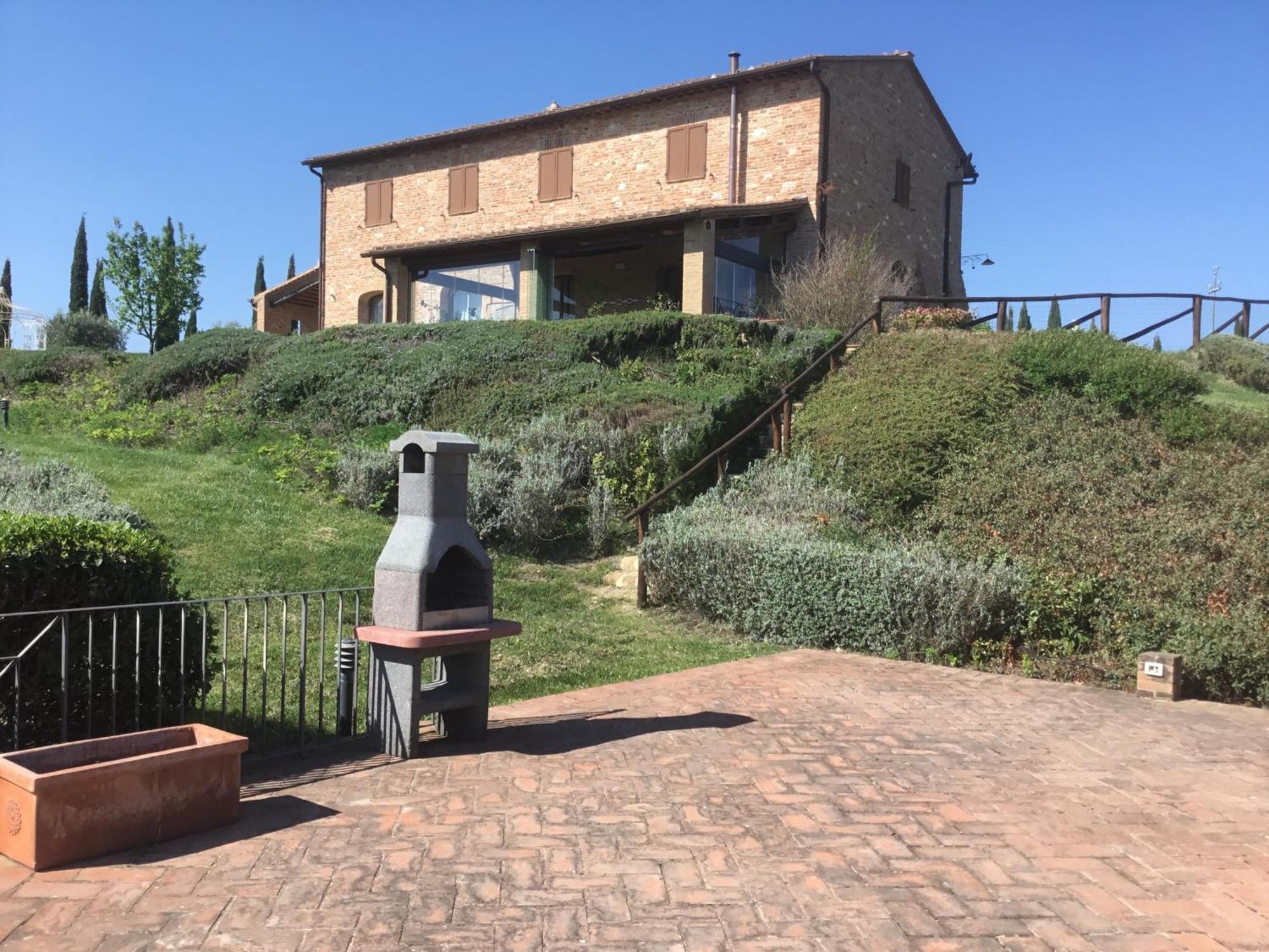 Podere Fornaci Asciano Bagian luar foto