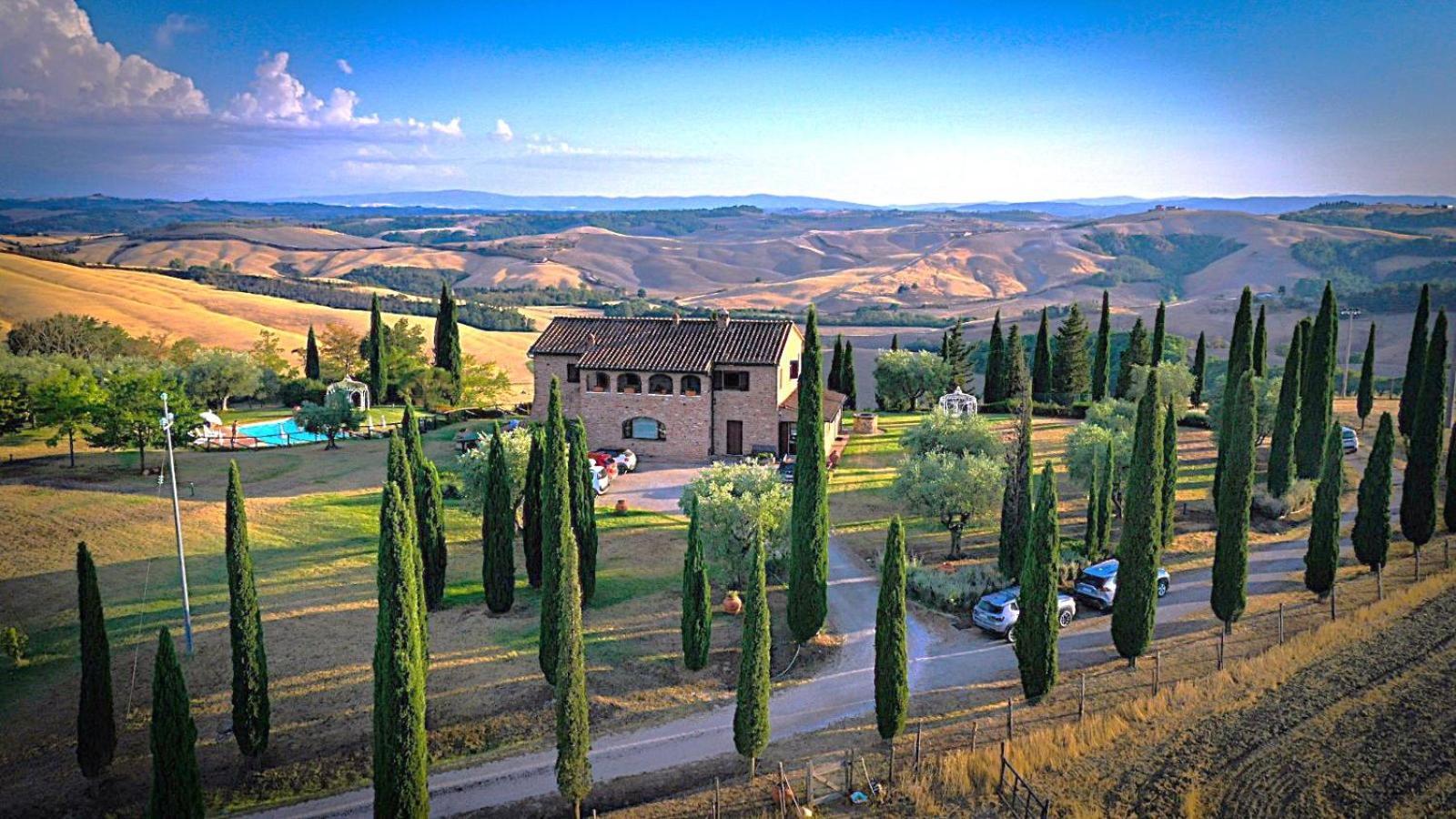 Podere Fornaci Asciano Bagian luar foto